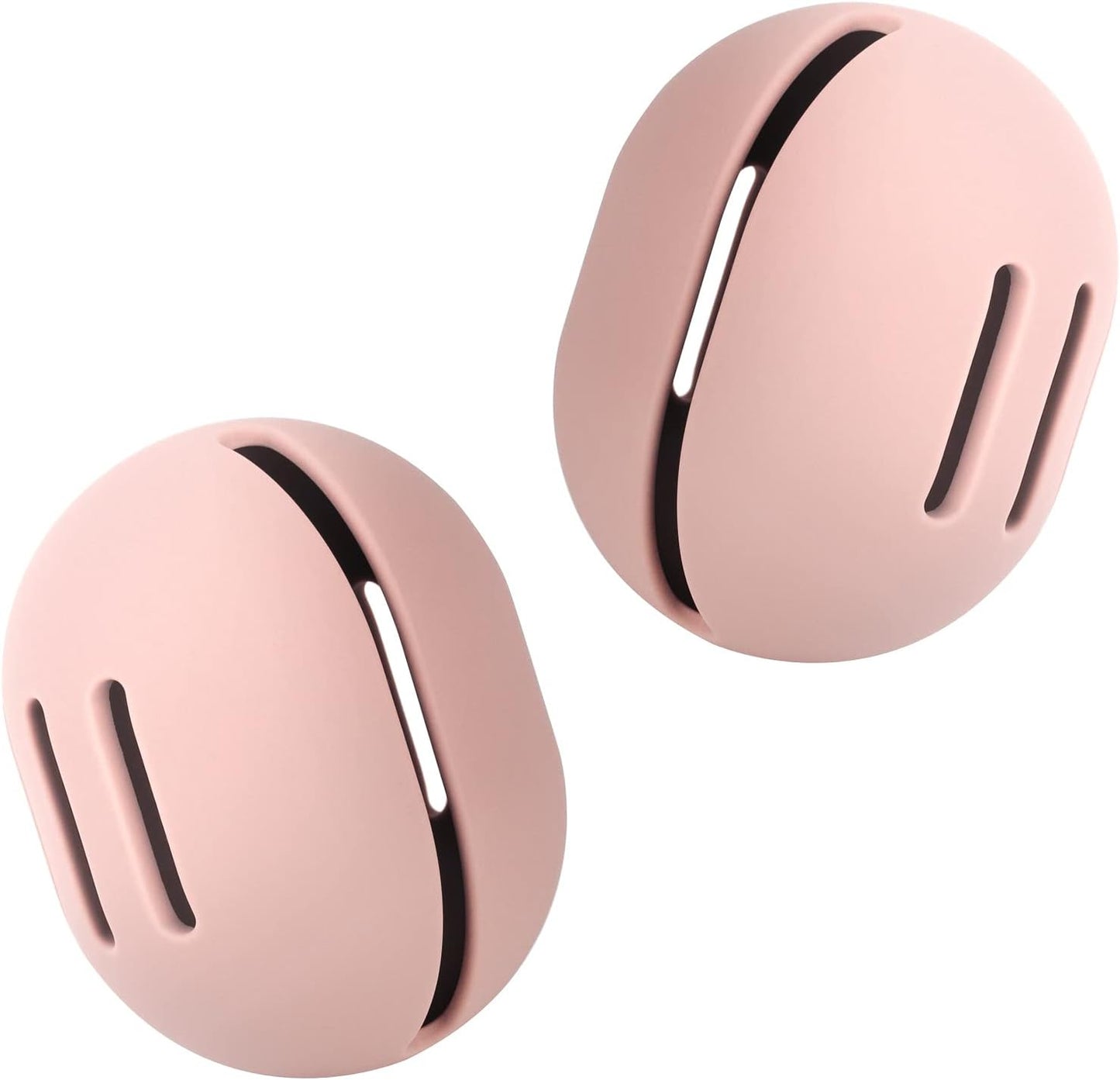 FERYES Makeup Sponge Holder – Shatterproof Eco-Friendly Silicone Beauty Make up Blender Case for Travel - Pink