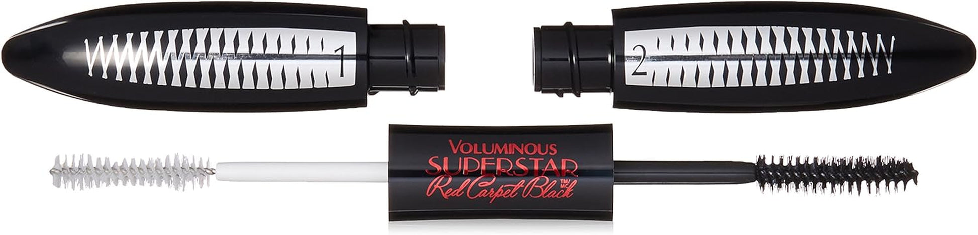 L’Oréal Paris Superstar Mascara Blackest Black, 12.7-Milliliters